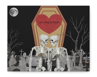 Graveyard Love Matte Canvas