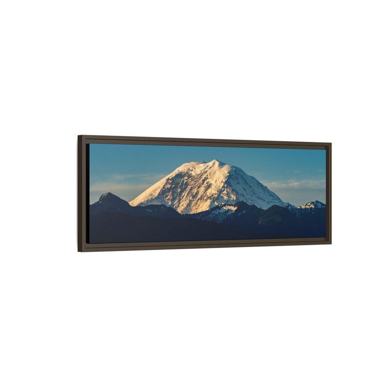 Snow-Capped Mountain Panorama