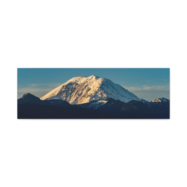 Snow-Capped Mountain Panorama