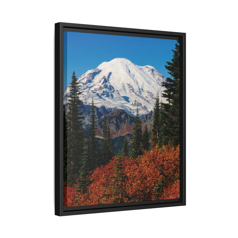 Snowy Mountain Landscape