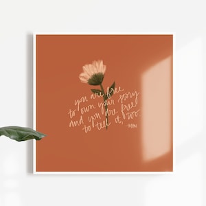 Printable Wall Art Print || Instant Download, Digital Art, Digital Download, Modern Decor || Your Story || Morgan Harper Nichols Quote