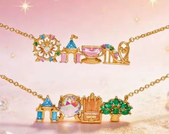 Gold Disney Parks Necklace