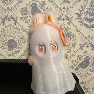 Labubu Ghost Costume | LaBOOBOO | Spooky Labubus Accessories