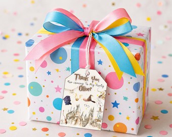 Wizard Birthday Thank You Card Printable: (Digital Download)