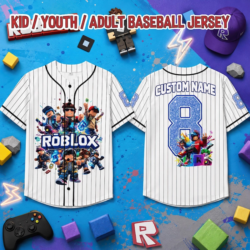 Roblox Jersey - Etsy