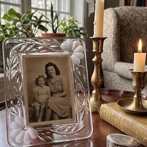 Vintage Princess House Crystal Frames - Etsy