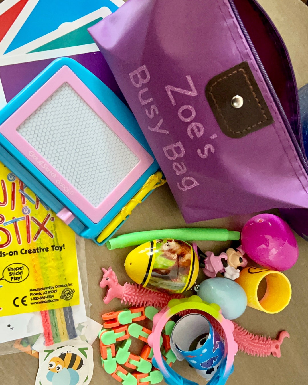 Toddler Busy Bag Baby Toy Activity Kid Gift Busy Baby Mom Survival ...