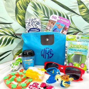 SUMMER Toddler Busy Bag Baby Toy Activity Kid Gift Busy Kid Mom Survival Parenting bag on the go Road Trip Travel Airplane Activity Fidget
