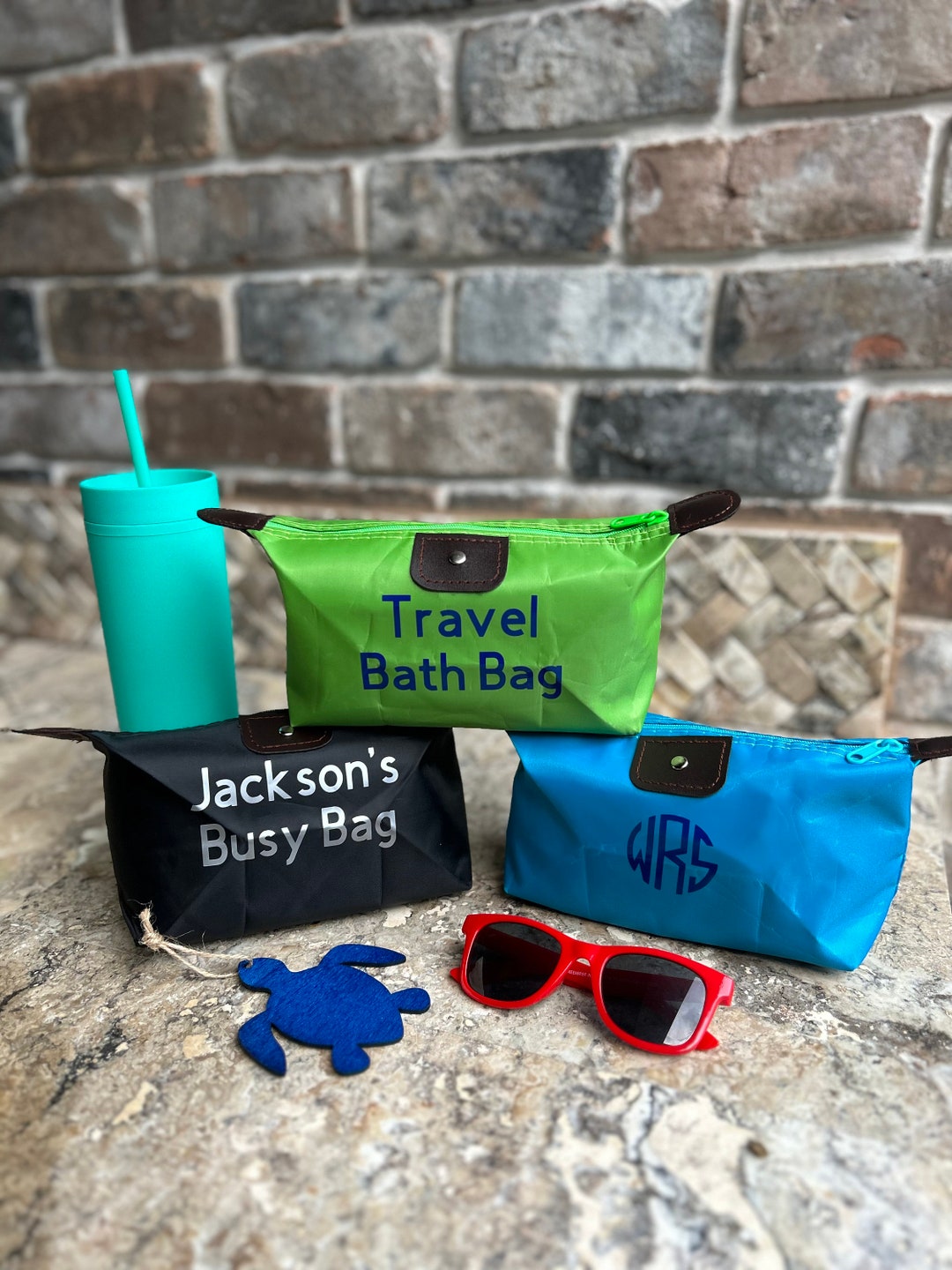 TRAVEL BUSY BAG Road Trip Airplane Activities for Car or Plane Travel