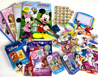 Disney World Toddler Busy Bag Baby Toy Activity Kid Gift Busy Baby Parenting bag on the go Travel Airplane Activity Kit Car Ride Fidget Toy