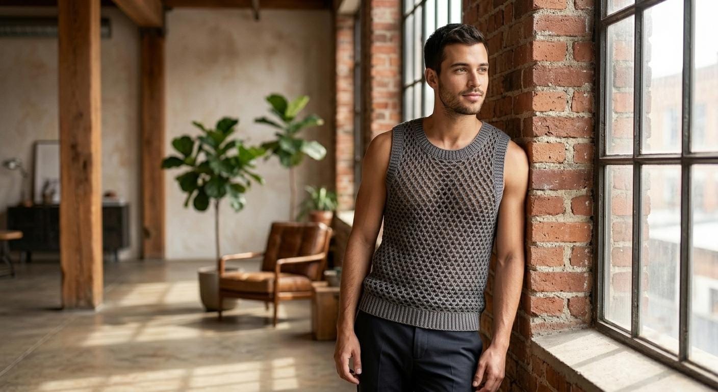 40 Crochet Tank Top Patterns with Halter Tops, Crop Tops, and Lacy Tees 27 Mesh Crochet Tank Top Pattern Beginner