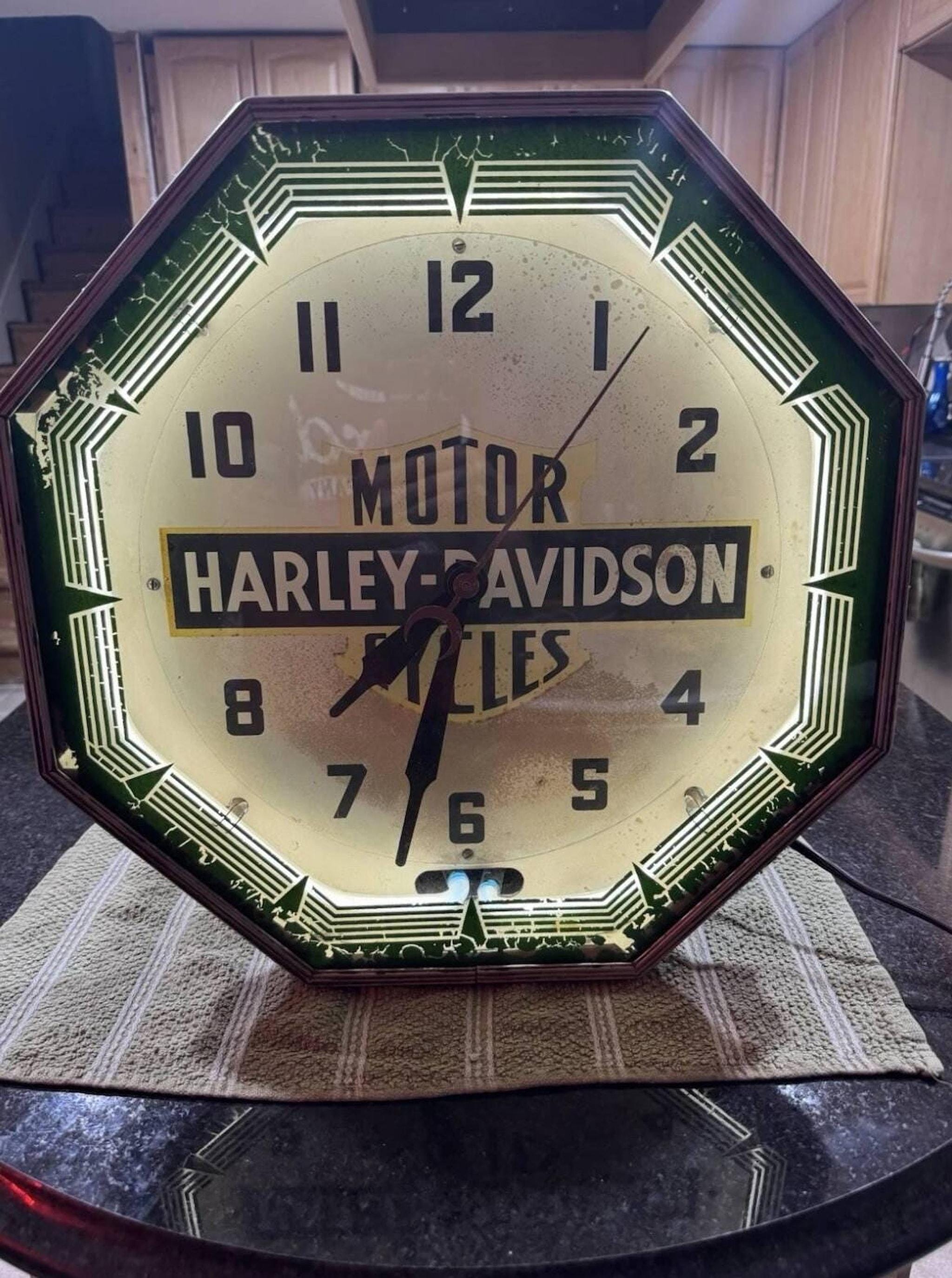 Vintage Neon Clock - Etsy