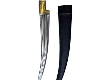 Antique Machete Poniard Barsi Khanjar Stag Dagger Vintage Dirk Sword Collectible