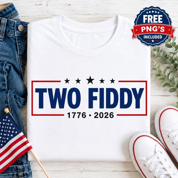 Two Fiddy Two Fiddy Fourth Shirt - Etsy