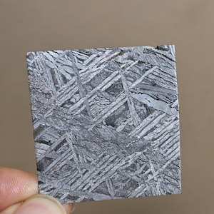 Iron meteorite Square slices , Etched Widmanstatten Pattern,Meteorite collectibles NA46