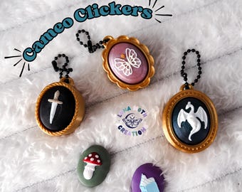 Fantasy Cameo 3D Printed Clicker