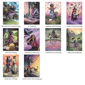 Prints Everyday Witch Oracle Choose from Air Suit image 1
