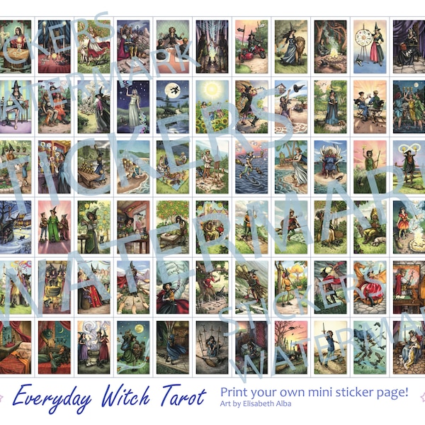 Tarot Printable Notes Etsy tarot-printable-notes-etsy