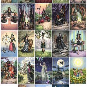 Impresiones - Everyday Witch Tarot - Elija entre Major Arcana