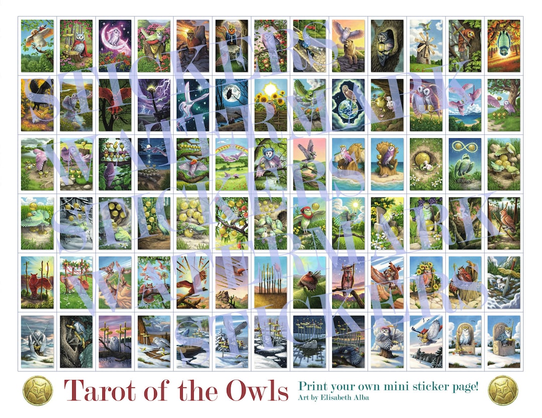 2023 Owl and Bones Tarot Planner - Storyteller's Edition - Vol. I January  -June