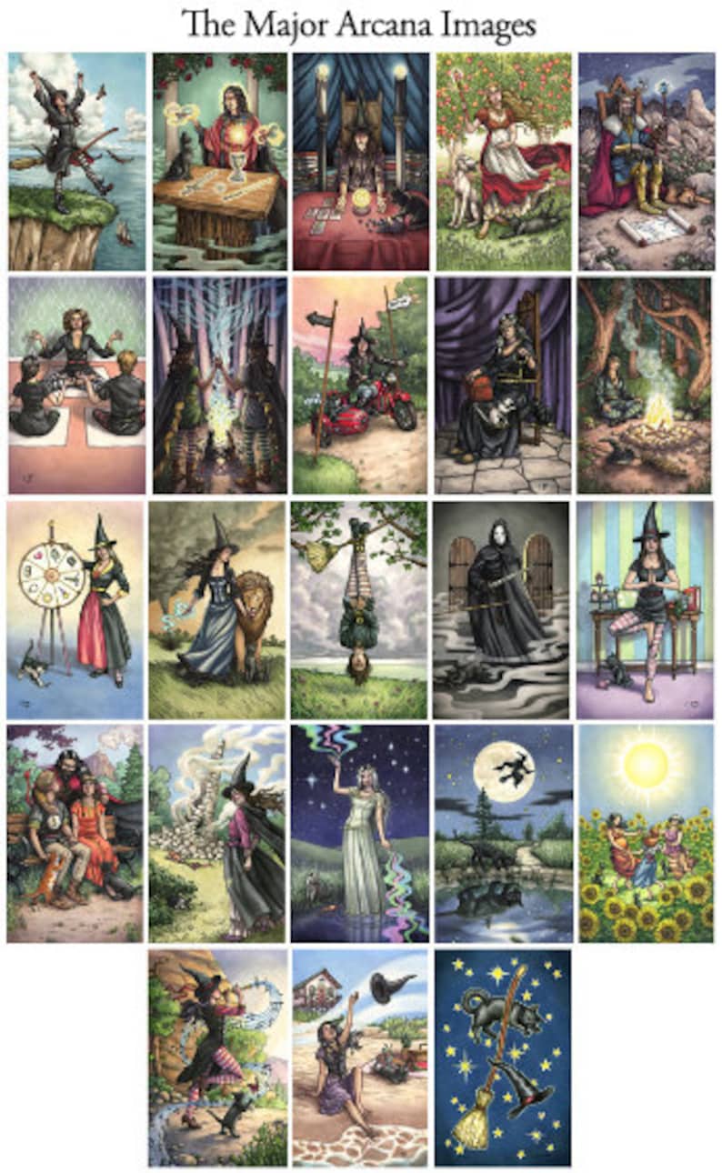 Everyday Witch Tarot Deck Signed by Artist image 5