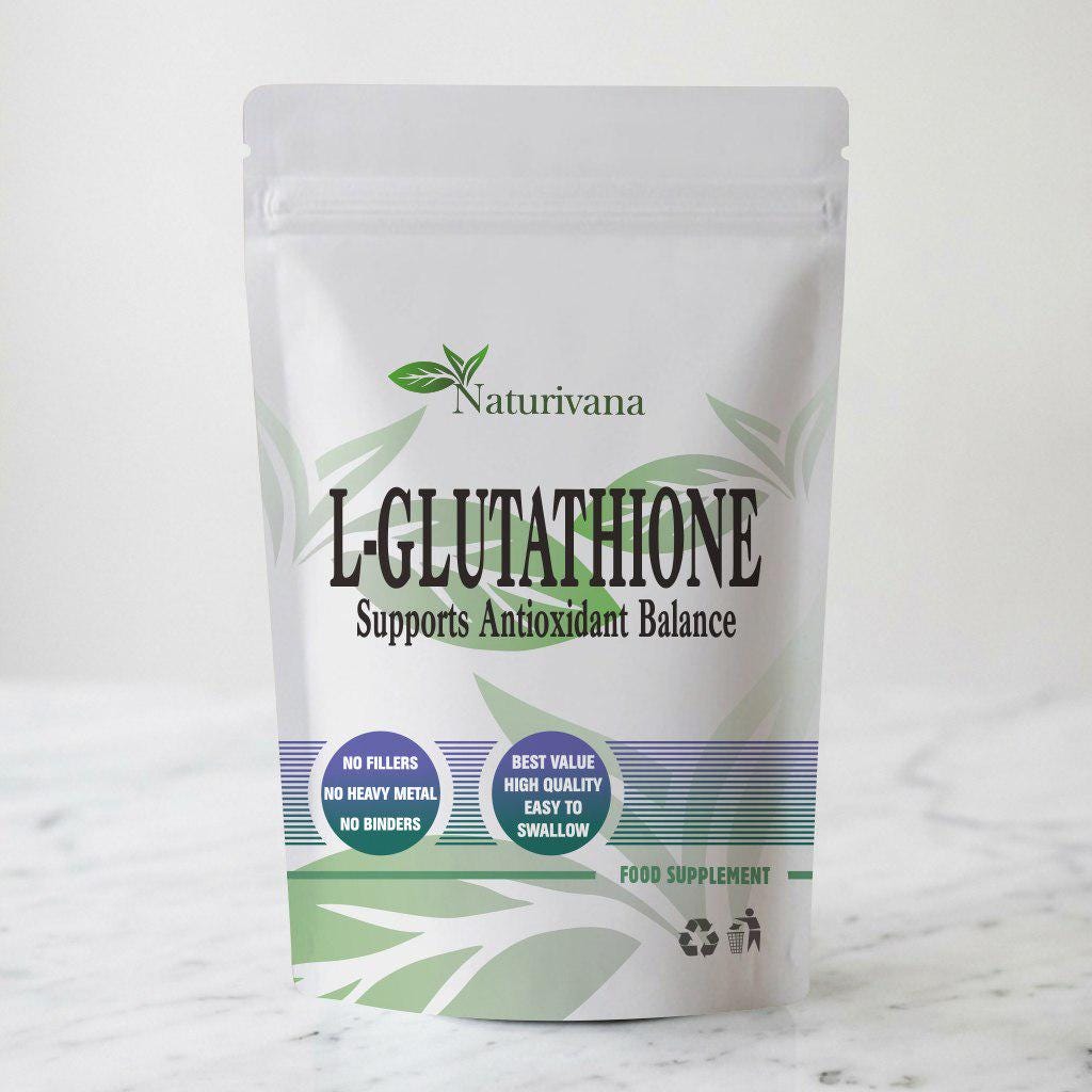 L-Glutathione Capsules 500mg | Vegan Supplement | Clean Formula