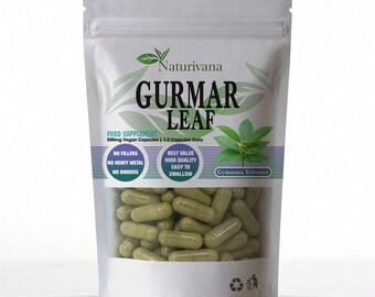 Biologische Gurmar-bladcapsules 500 mg | Kruidensupplement Gymnema Sylvestre |  Hoge potentie