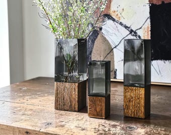 Nordic Acrylic Vase Modern Table Centerpiece Minimalist Flower Display for Living Room Home Decor Gift