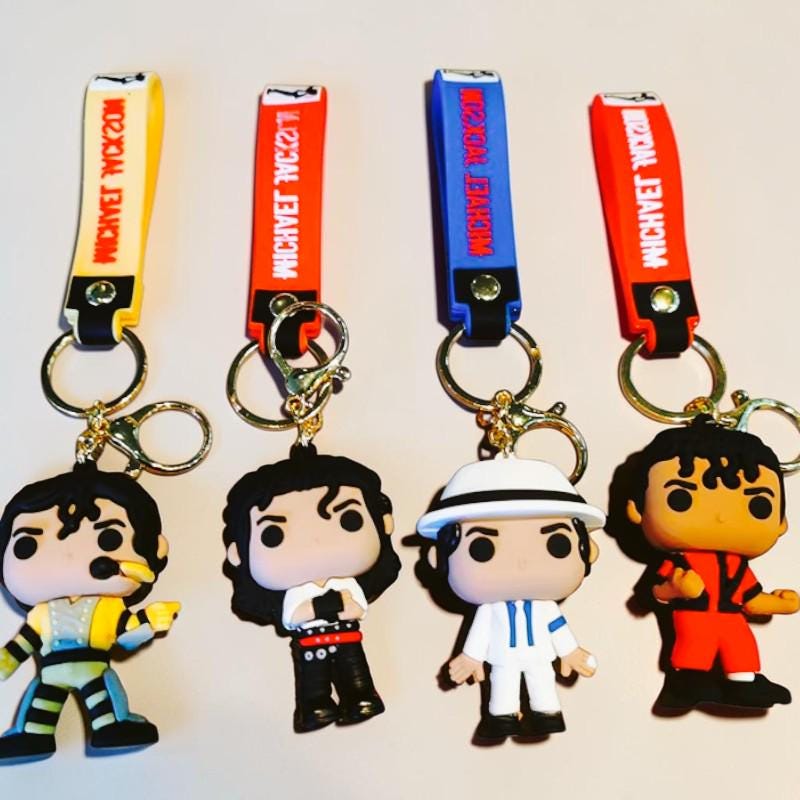 Michael jackson keychain - Etsy 日本