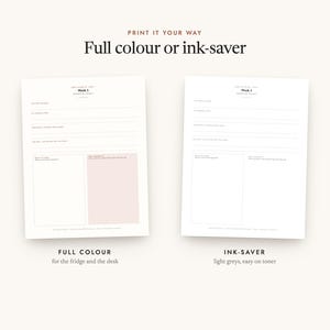 Full-colour and ink-saver editions, in US Letter and A4