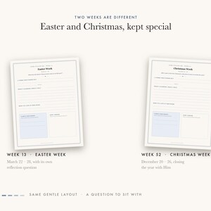 2027 New Testament Study Journal: Dated Weekly Pages, Family Discussion (Digital Download) image 5