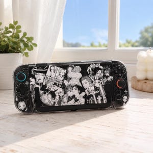 Étui Nintendo Switch 2 NANA Anime, coque rigide transparente, étui de protection kawaii pour Switch OLED et Switch, cadeau mignon pour gamers
