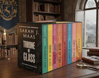 Throne of Glass Complete Box Set by Sarah J. Maas | Fantasy Book Collection