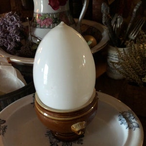 RARE BLOWN GLASS Ostrich Egg….