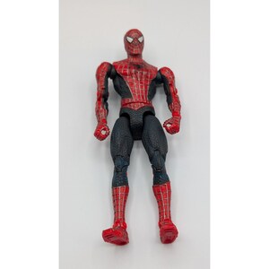 2003 Toy Biz Spider-Man 2 Movie 6" Super poseable Action Figure image 4