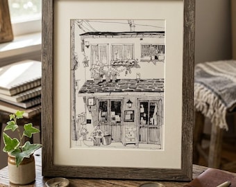 Original Hand-Painted Arts, Custom Architecture & House Portraits