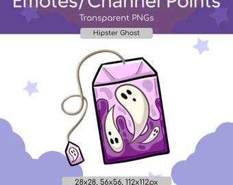 Emote de Twitch "Ghost Tea" - Descarga digital