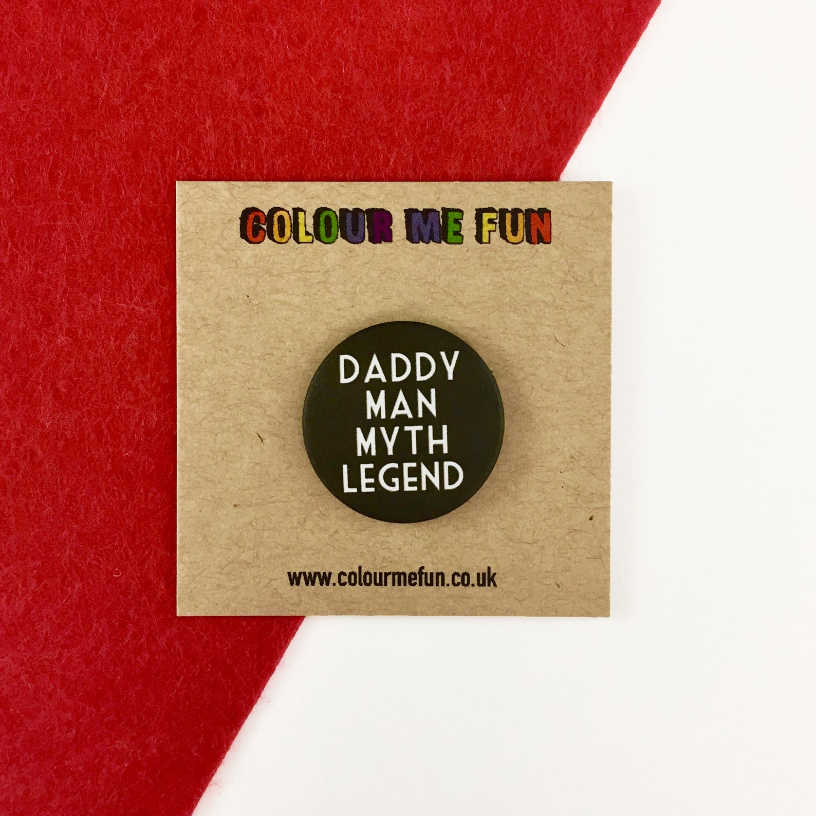 Fathers Day Pin First Fathers Day Father's Day Pin Etsy