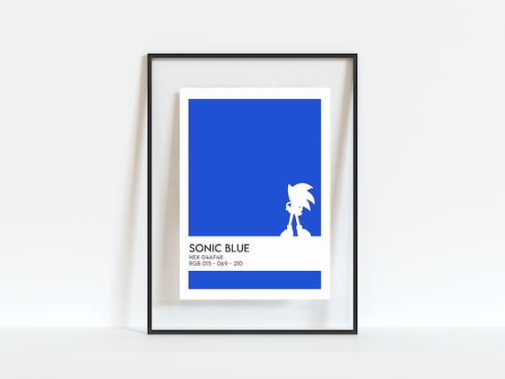 Sonic The Hedgehog Blue Color Code