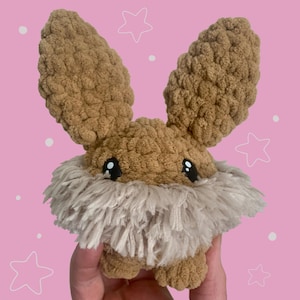 Crochet Eevee Plushie – Gotta Hug &#39;Em All!