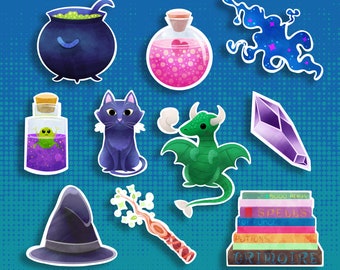 Witchy Potion Sticker Set