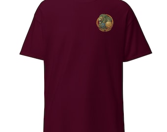 Morocco Football T-Shirt - Atlas Lions Crest Design - Premium Graphic Tee