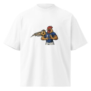 Royal France World Cup T-Shirt - Premium French Rooster & Golden Crown Soccer Tee