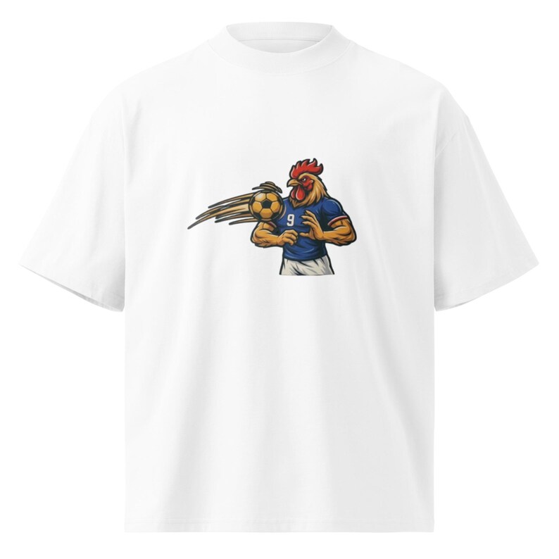 Royal France World Cup T-Shirt - Premium French Rooster & Golden Crown Soccer Tee