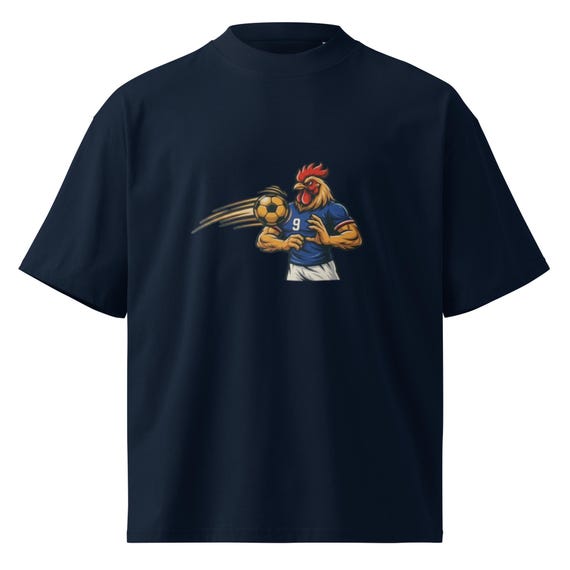 Royal France World Cup T-Shirt - Premium French Rooster & Golden Crown Soccer Tee