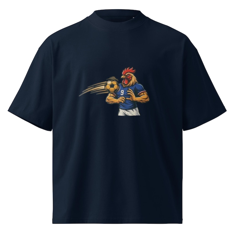 Royal France World Cup T-Shirt - Premium French Rooster & Golden Crown Soccer Tee