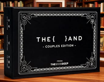 THE AND Couples Edition Card Game, Relationship Conversation Cards, Date Night Game, Couples Gift, Deep Connection Questions