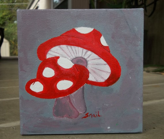 Featured image of post Easy Mushroom Painting