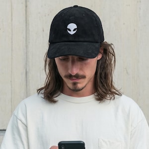 Minimal Alien Corduroy Cap