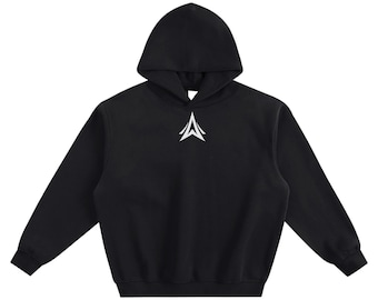 Ascendant Hoodie: Unisexy Cotton Blend Casual Streetwear Long Sleeve Pullover